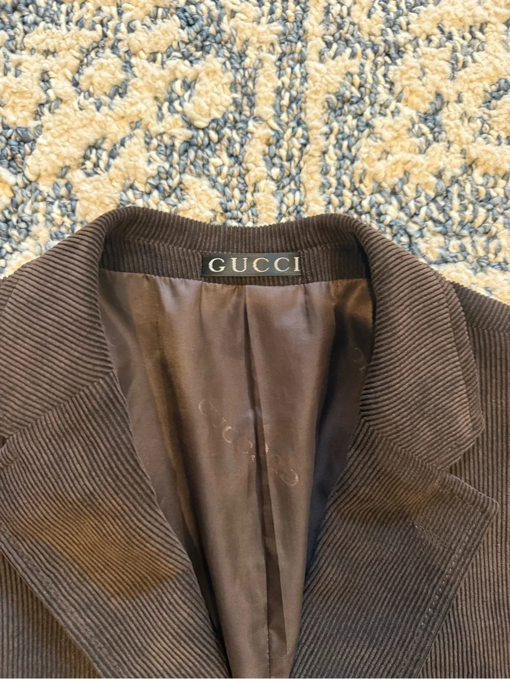 Gucci corduroy sport
